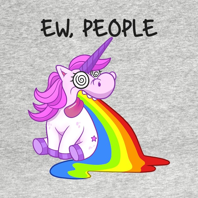 Unicorn Sanctuary: Where People Are Eww-worthy by Holymayo Tee